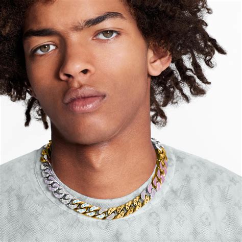 lv cuban necklace.